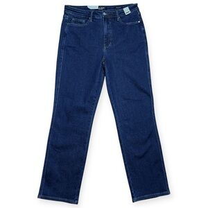 Judy Blue Daisy High Rise Tummy Control Classic Straight Jeans NWT Sz 13/31